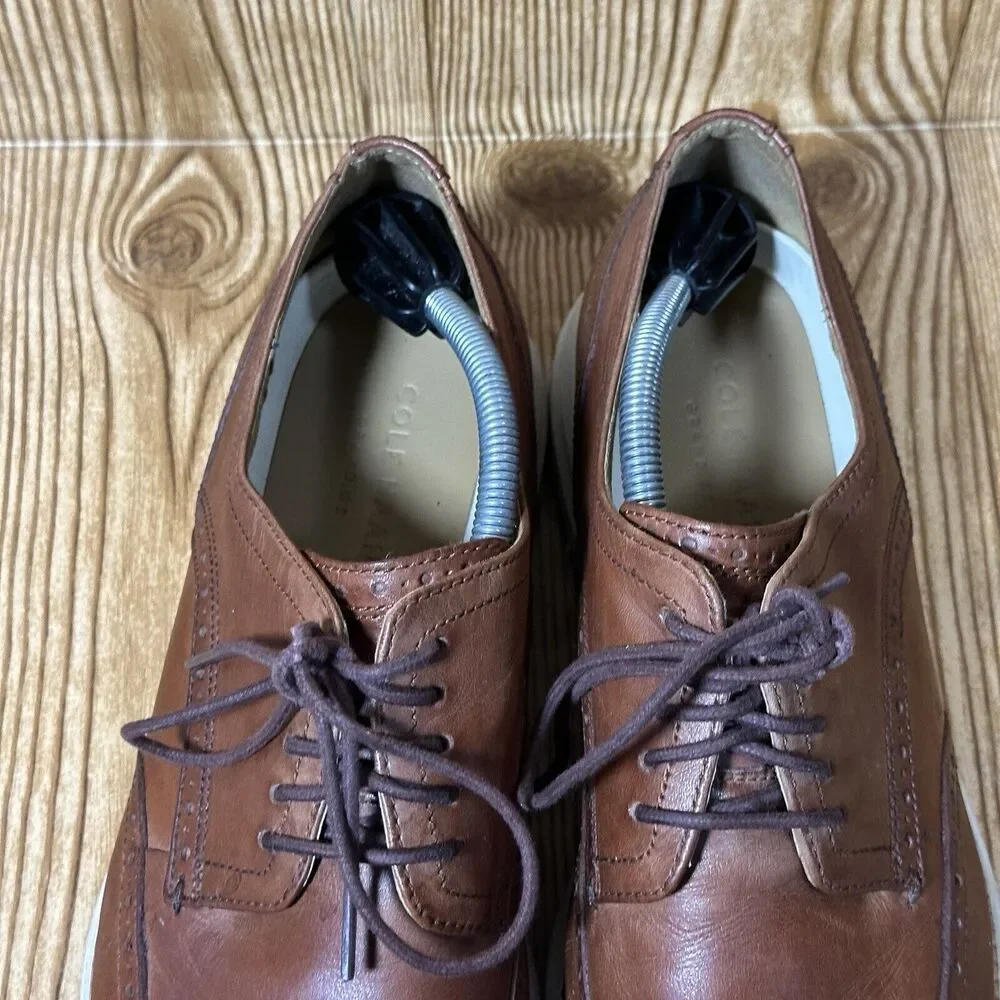 Cole Haan‎ Men's Size 11.5 Original Grand Wingtip Oxford Brown Shoes C20778